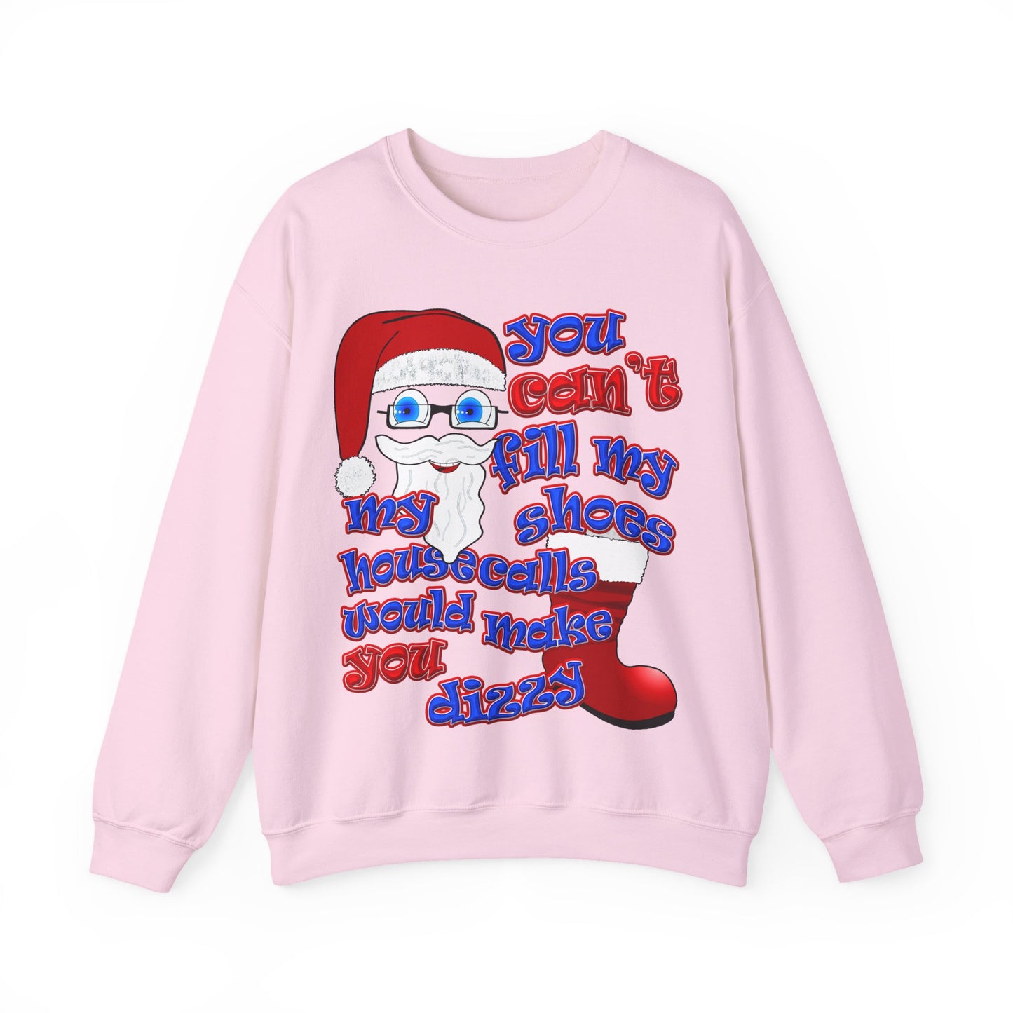 santa's shoes - Unisex Heavy Blend™ Crewneck Sweatshirt