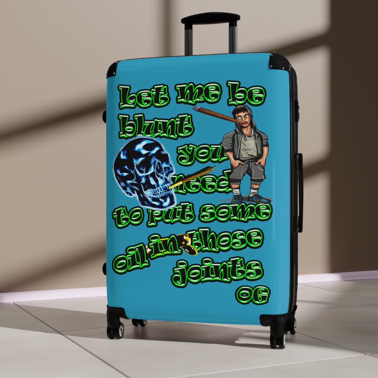 og - Suitcase (turquoise)