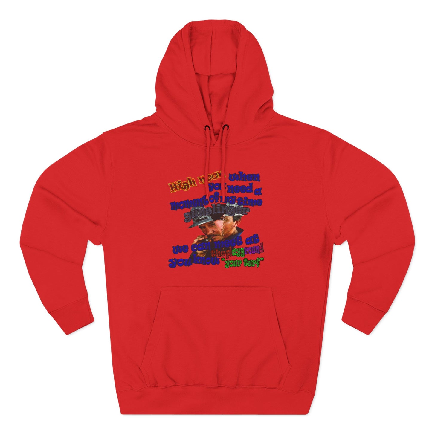 high noon - Three-Panel Fleece Hoodie