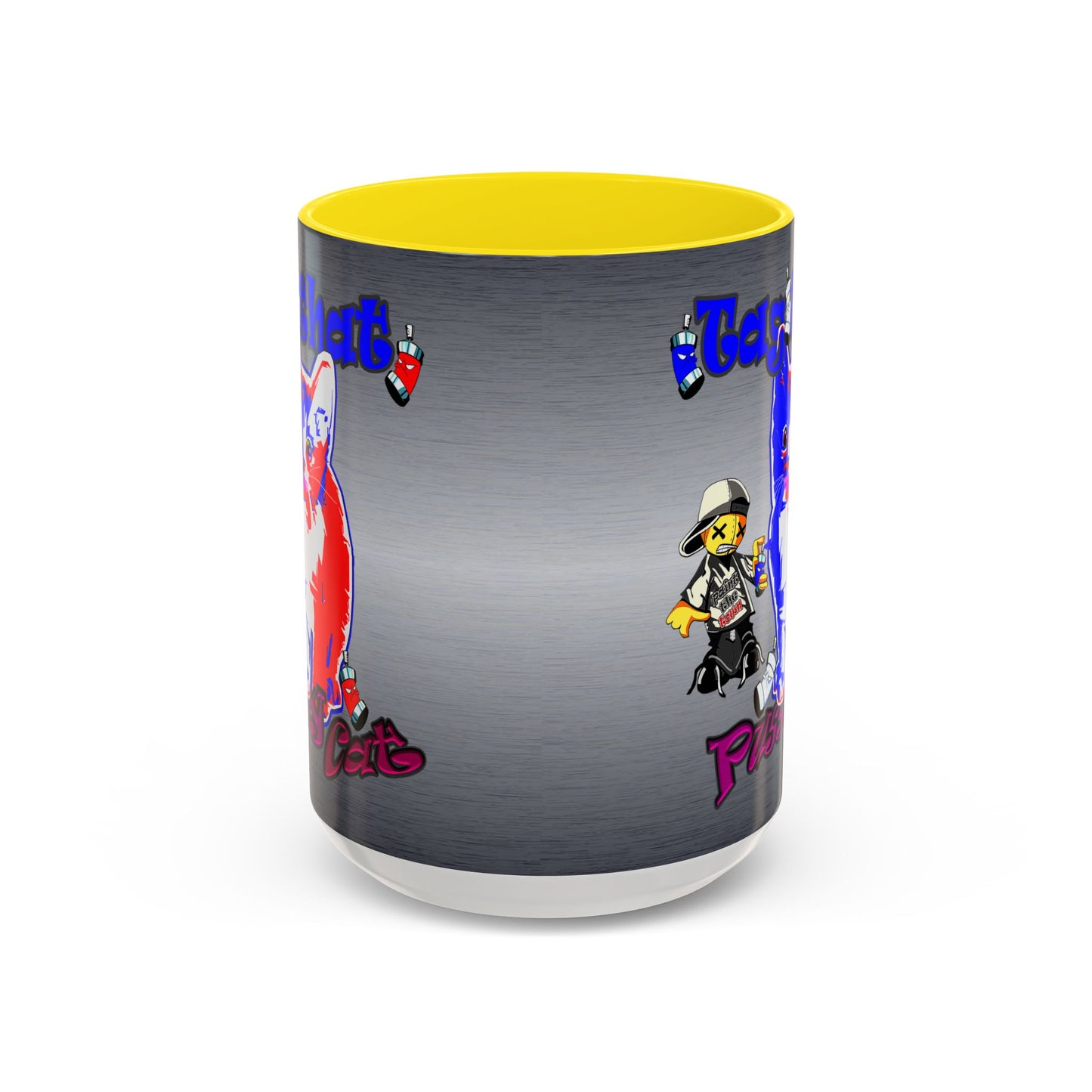 tag that - Accent Mug (brushed nickel)