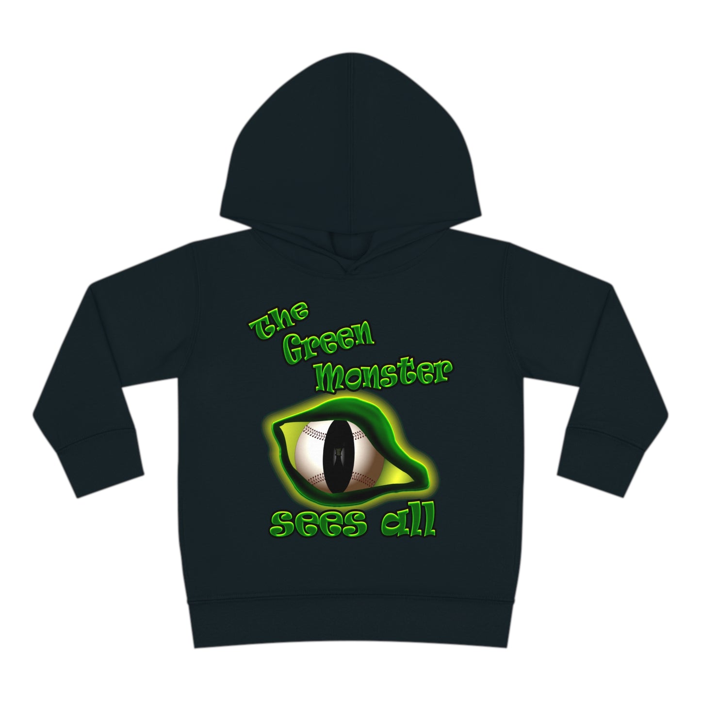 green monster - Toddler Pullover Fleece Hoodie