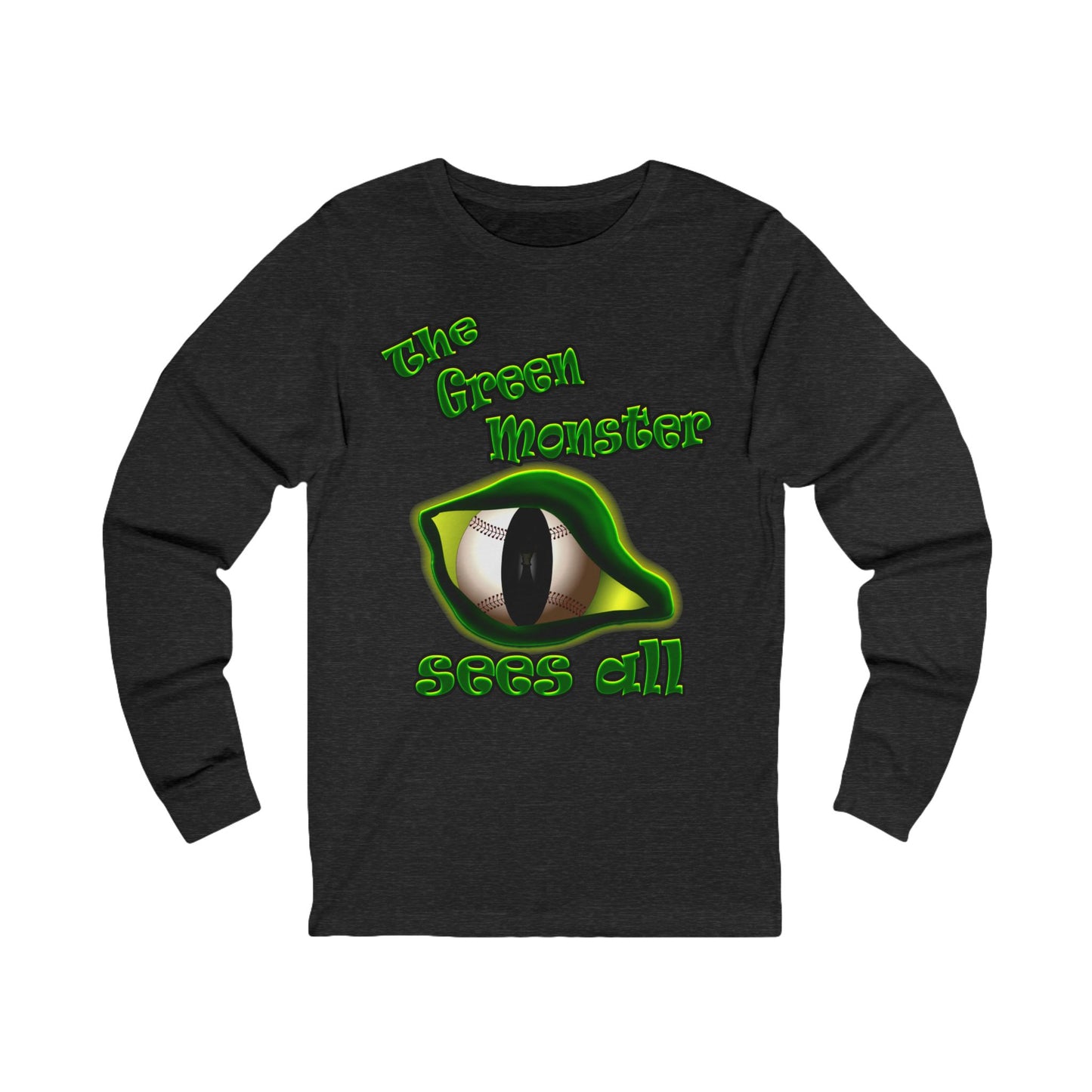 green monster - Unisex Jersey Long Sleeve Tee