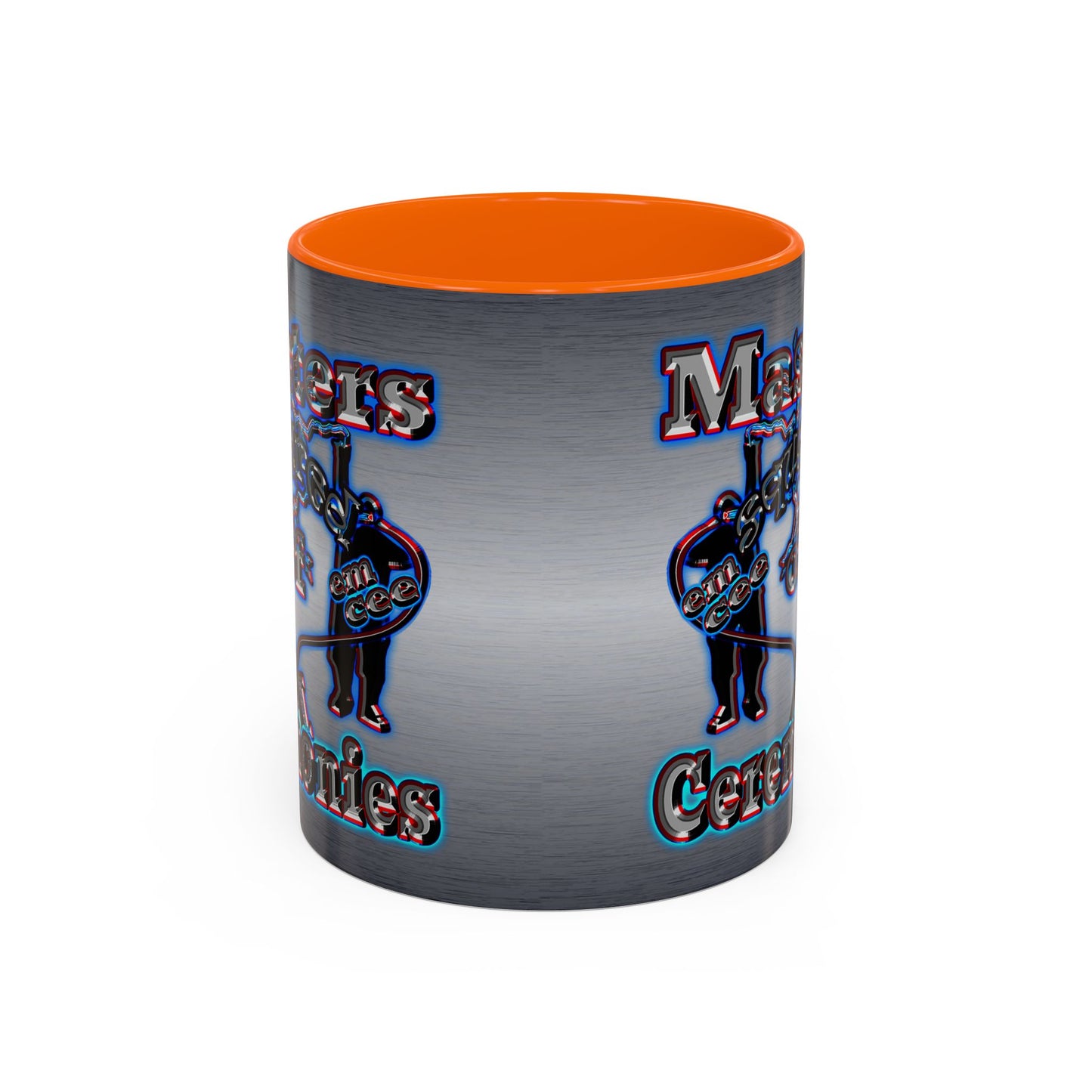 em cee squared - Accent Mug (brushed nickel)
