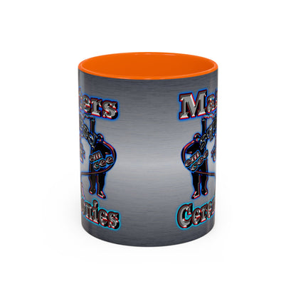 em cee squared - Accent Mug (brushed nickel)