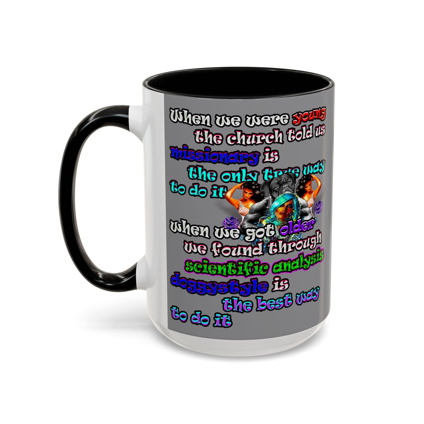 doggystyle - Accent Mug (grey)