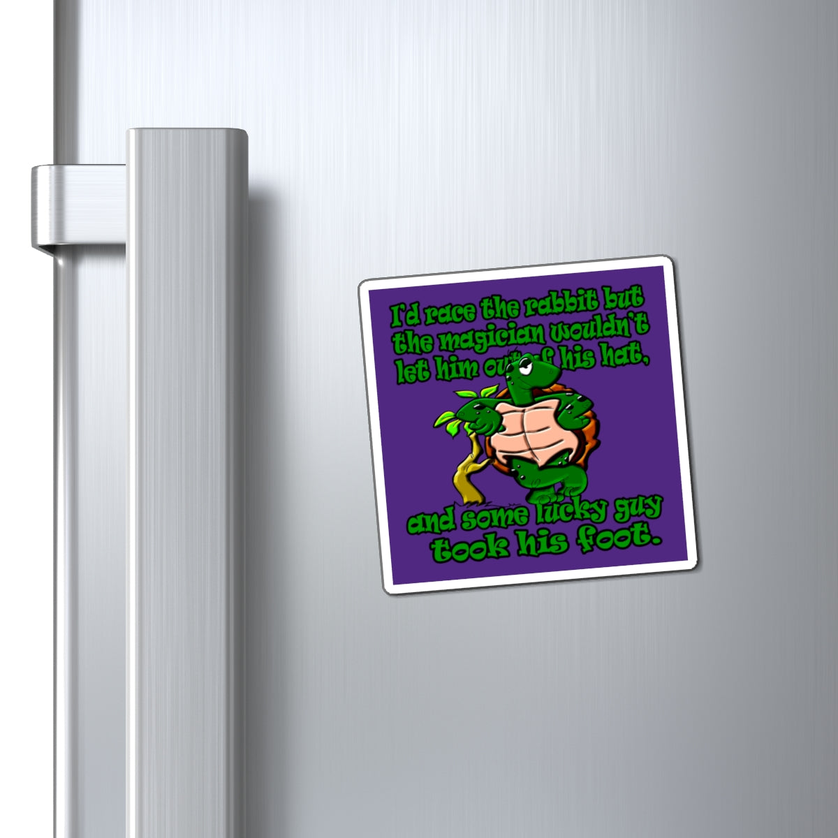 turtle race - Magnets - (purple)