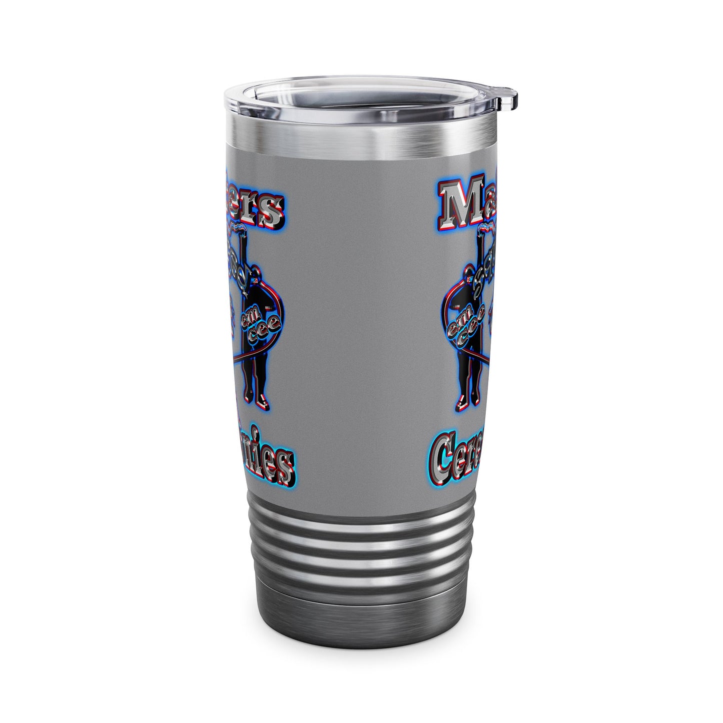em cee squared - Ringneck Tumbler, 20oz (grey)
