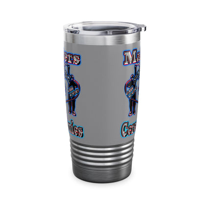 em cee squared - Ringneck Tumbler, 20oz (grey)