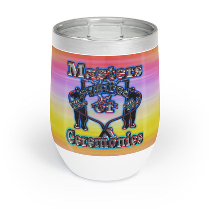 em cee squared - Chill Wine Tumbler (color blur)