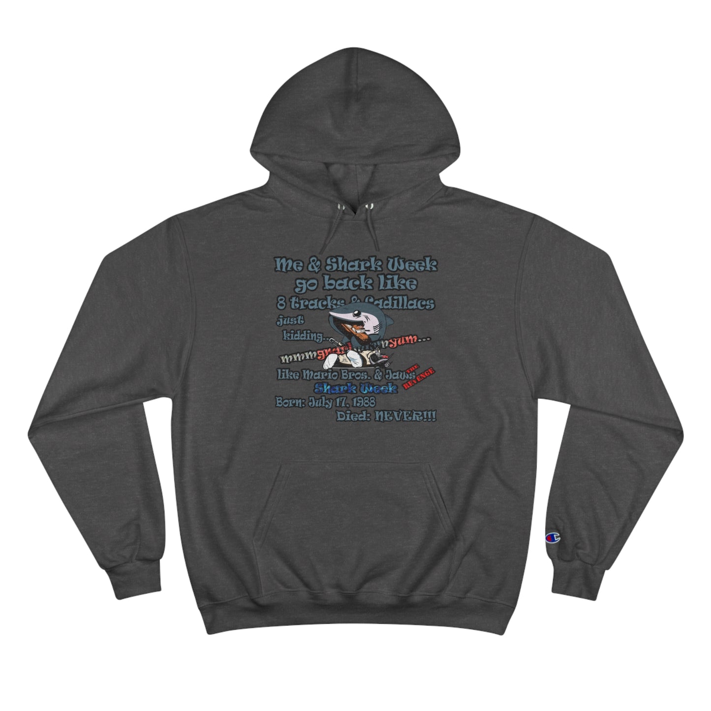 shark week - Champion Hoodie