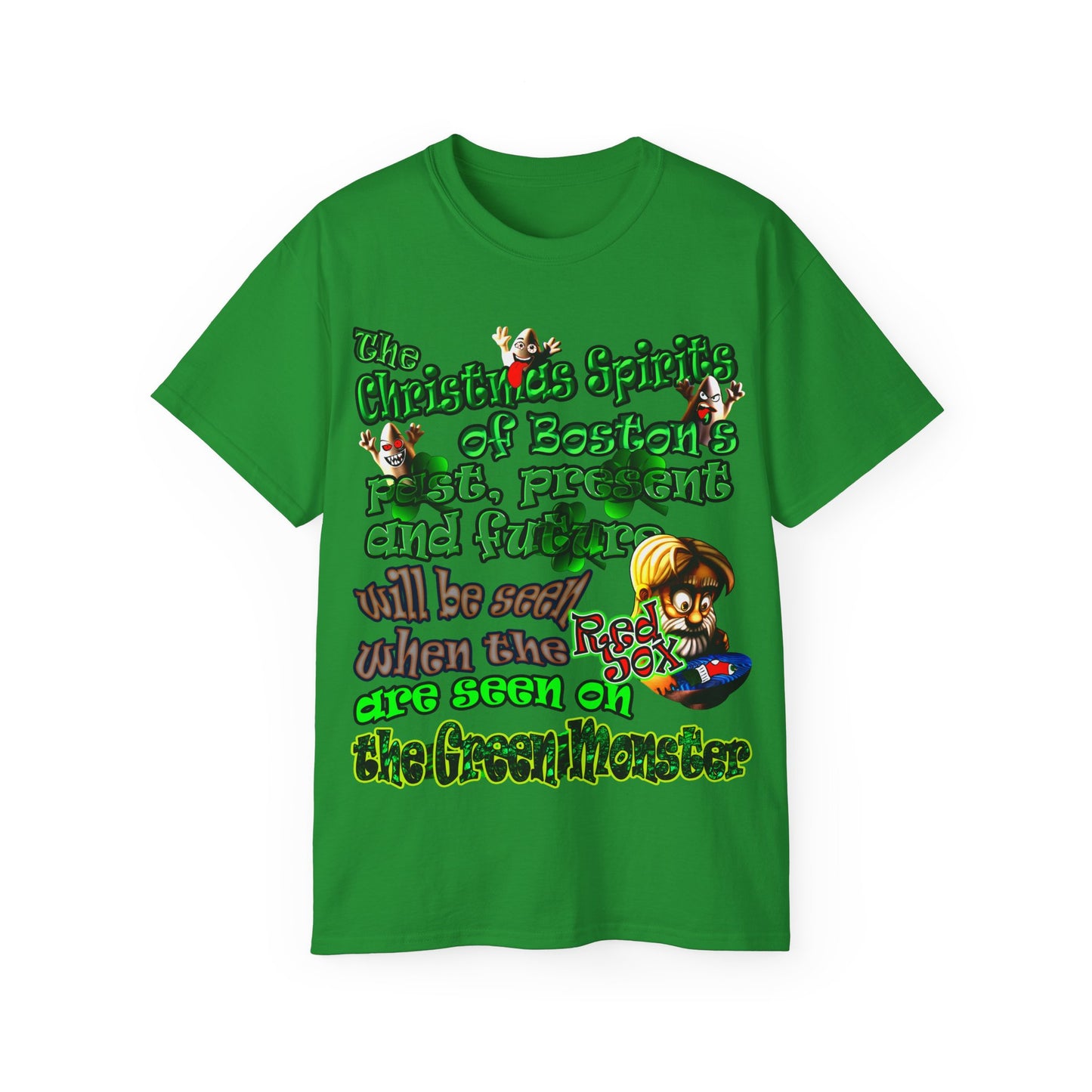 christmas spirits of boston - Unisex Ultra Cotton Tee