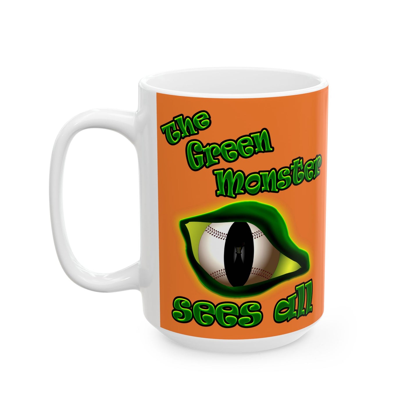 green monster - White Mug (crusta)