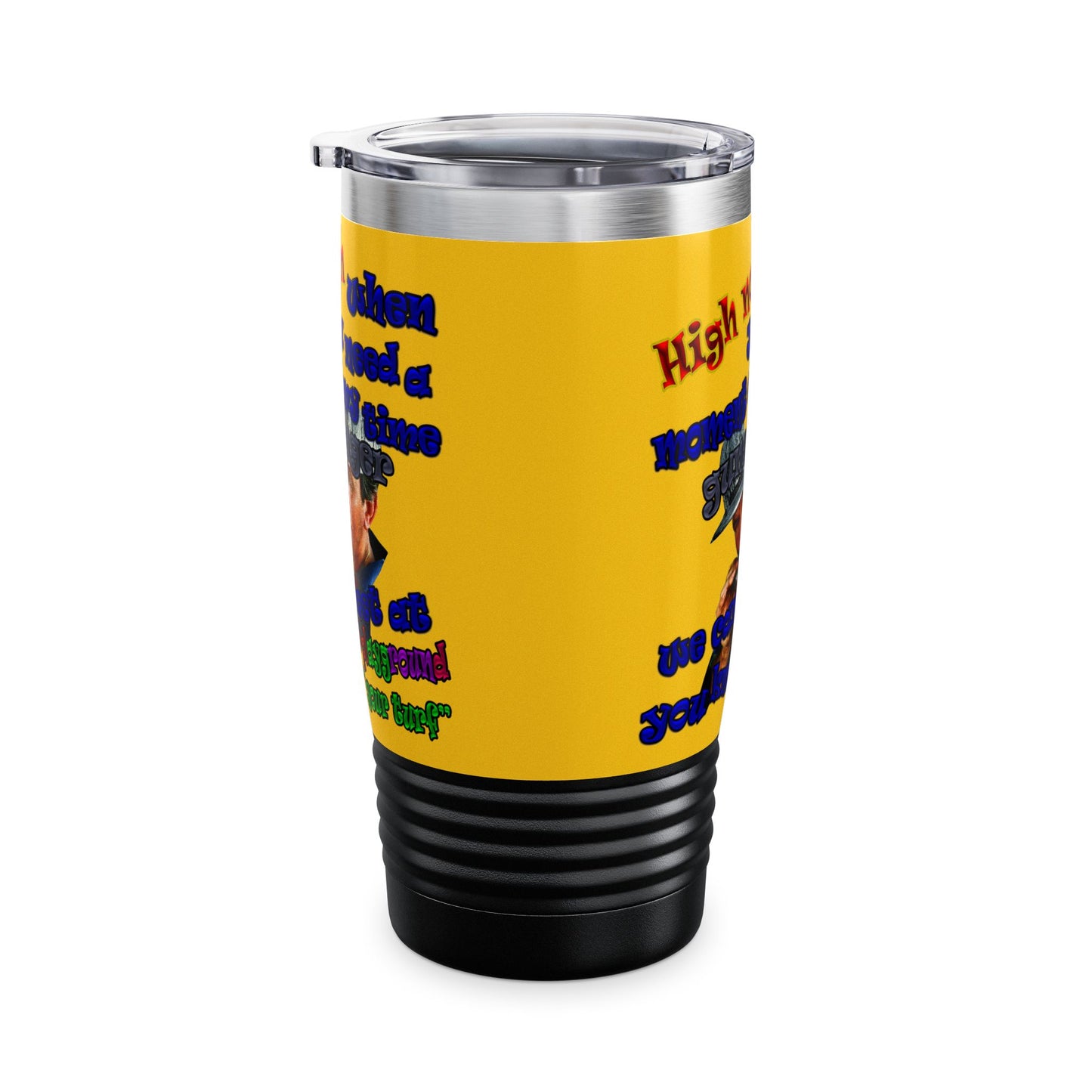 high noon - Ringneck Tumbler, 20oz (yellow)