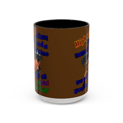 high noon - Accent Mug (brown)