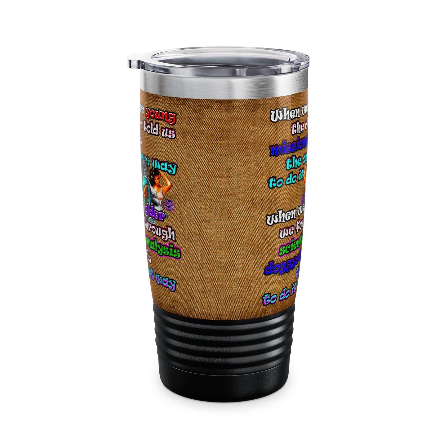 doggystyle - Ringneck Tumbler, 20oz (brown papyrus)