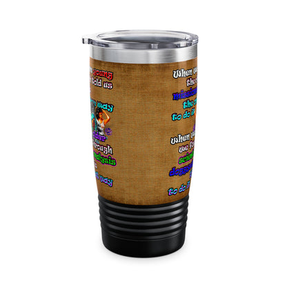 doggystyle - Ringneck Tumbler, 20oz (brown papyrus)