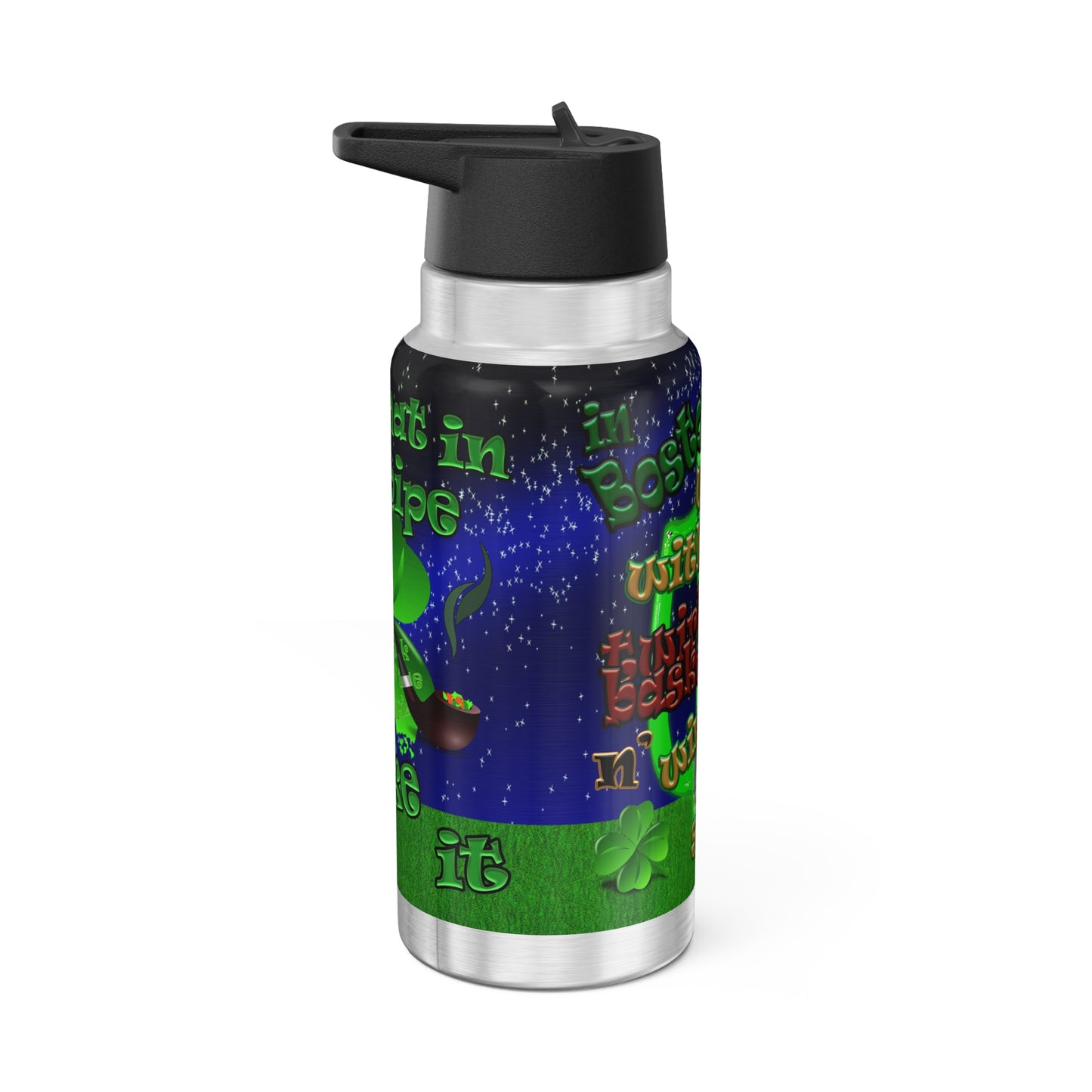 celtics logo - Gator Tumbler, 32oz  ('snoops' background)