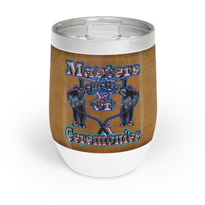 em cee squared - Chill Wine Tumbler (brown papyrus)