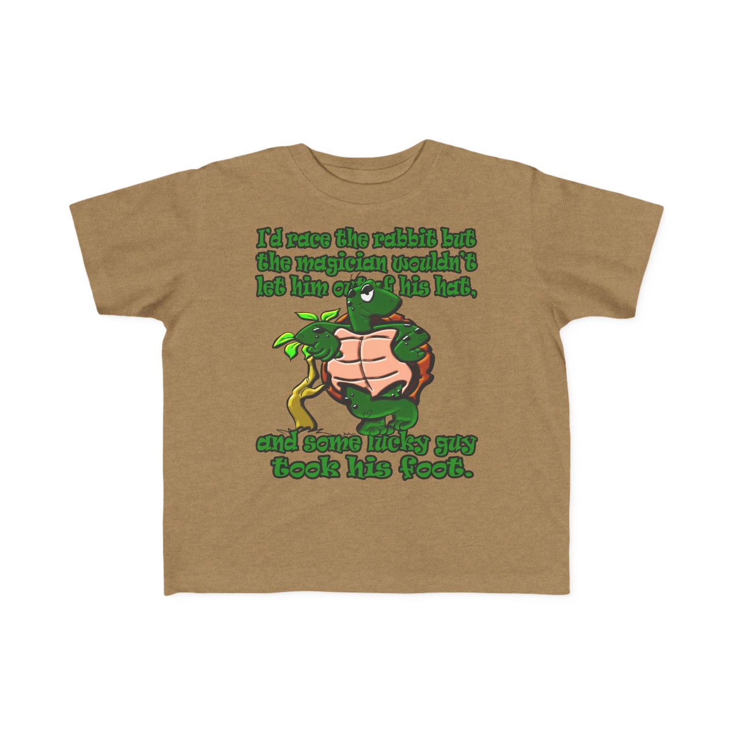 turtle race - Toddler's Fine Jersey Tee