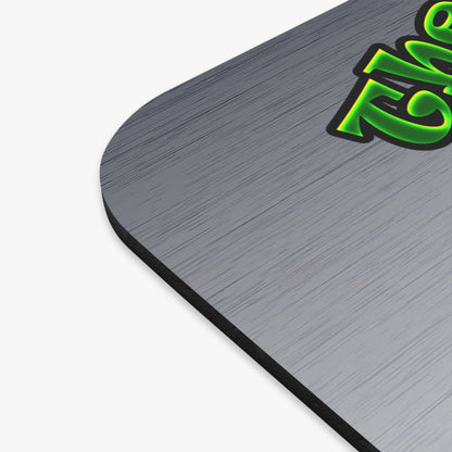 green monster - Mouse Pad (Rectangle) (brushed nickel)