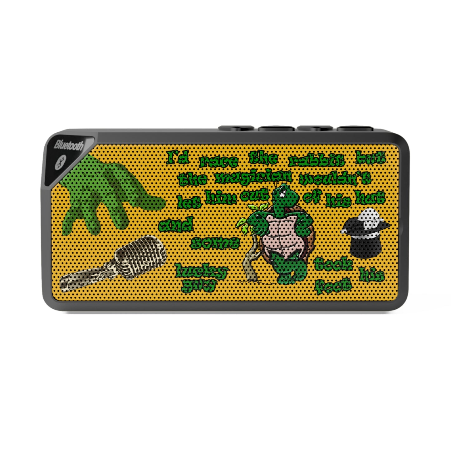 turtle race - Jabba Bluetooth Speaker (yellow)