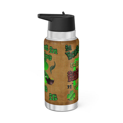celtics logo - Gator Tumbler, 32oz  (brown papyrus)