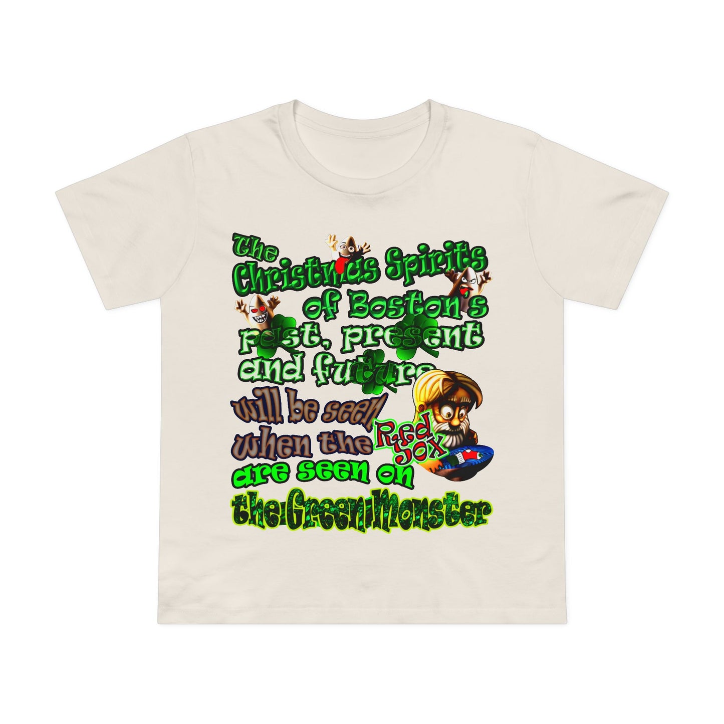 christmas spirits of boston - Women’s Maple Tee