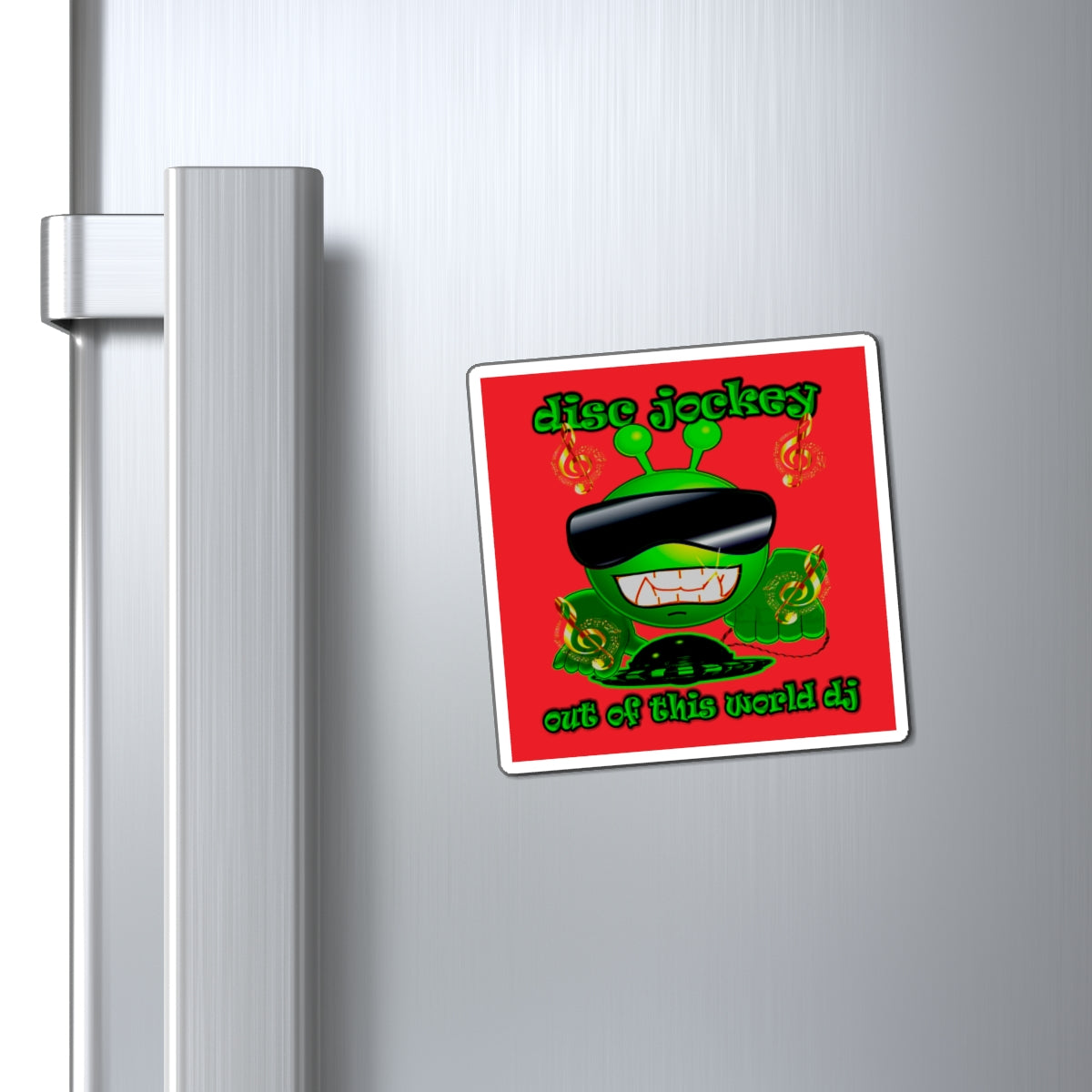 disc jockey - Magnets - (red)