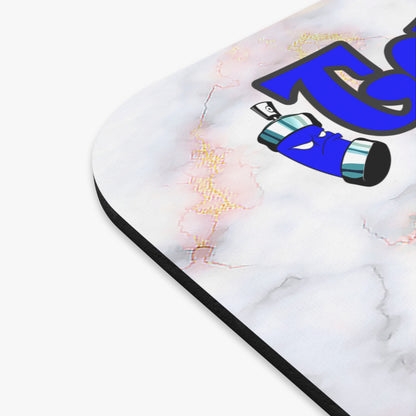 tag that - Mouse Pad (Rectangle) (white marble)