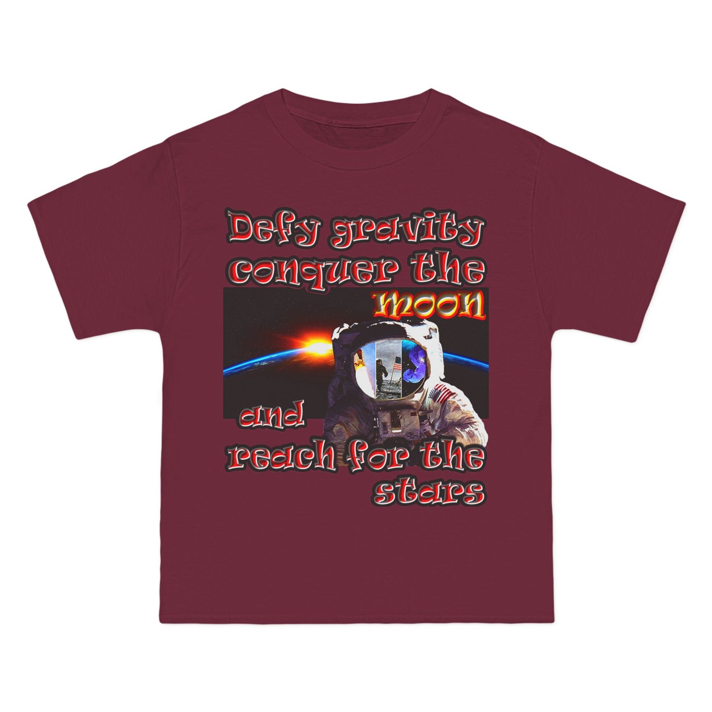 defy conquer reach - Beefy-T®  Short-Sleeve T-Shirt