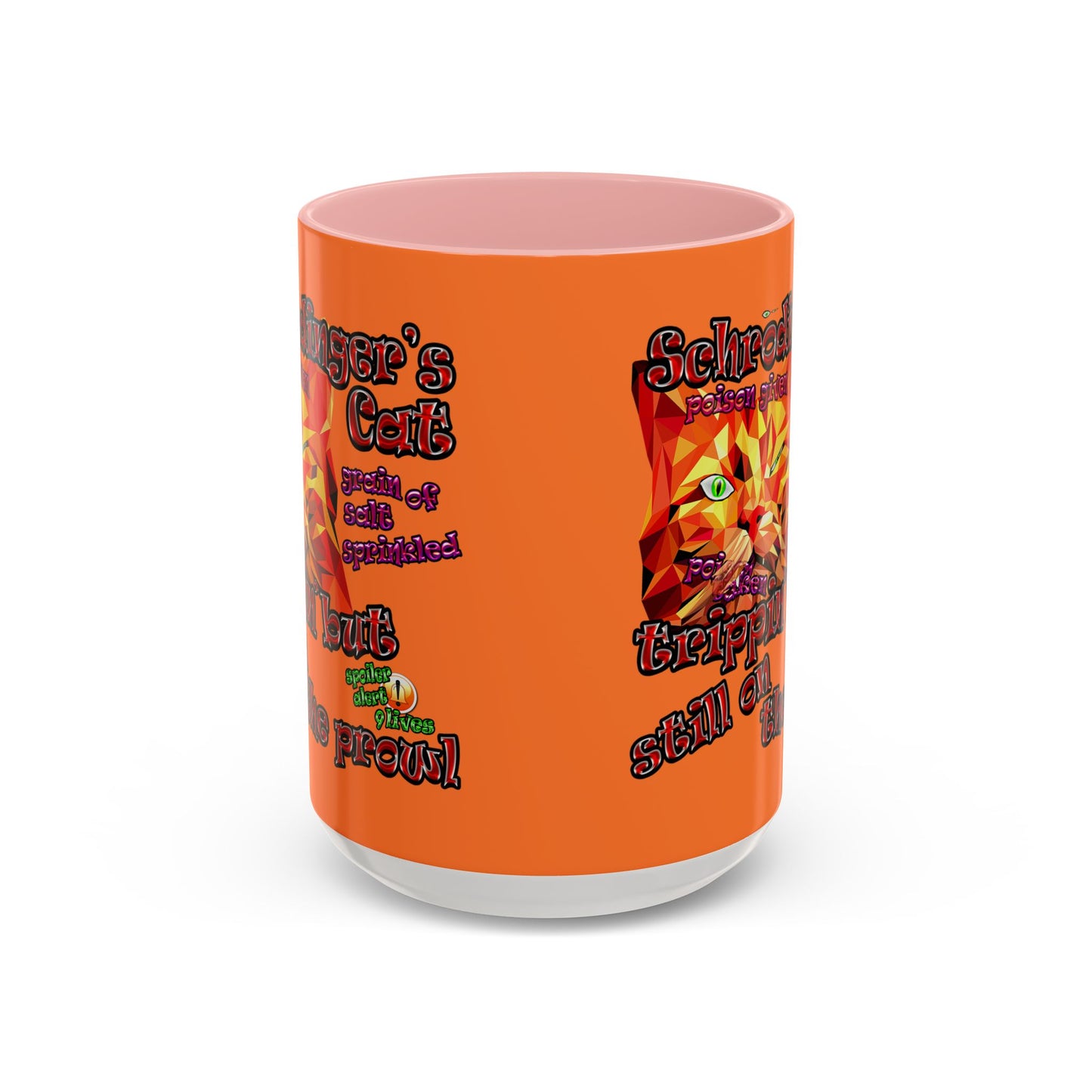 schrodinger's cat - Accent Mug (crusta)