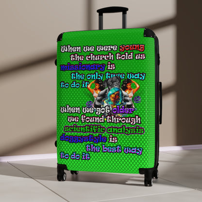 doggystyle - Suitcase (logo green)