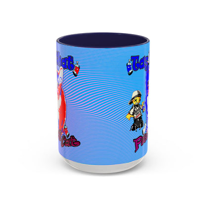 tag that - Accent Mug (light blue-purple wave)