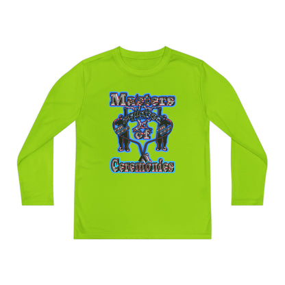 em cee squared - Youth Long Sleeve Competitor Tee