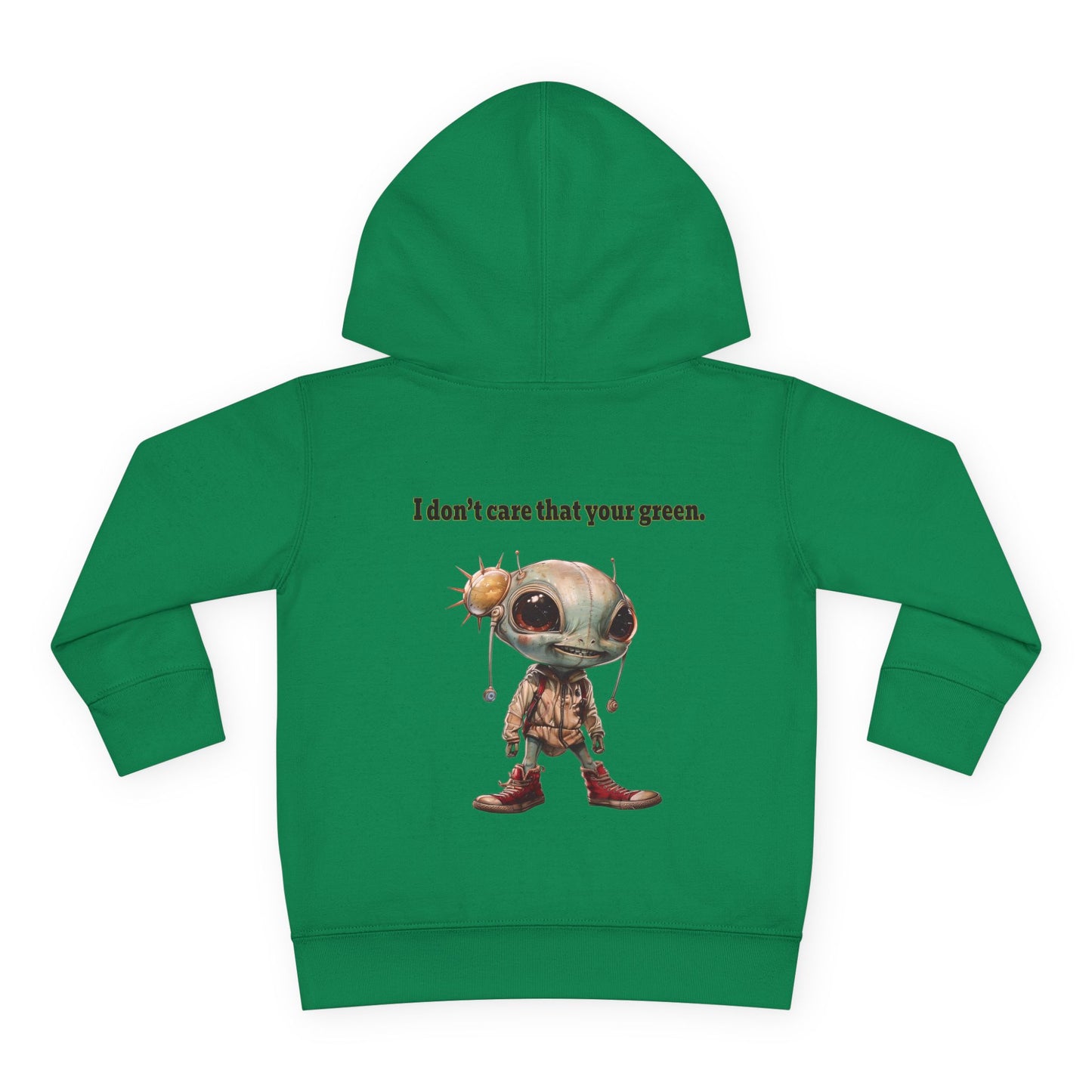 I don't care that your grey - Toddler Pullover Fleece Hoodie