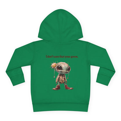 I don't care that your grey - Toddler Pullover Fleece Hoodie