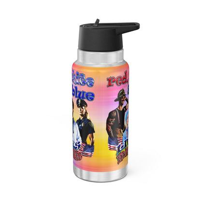 rw&b lives matter - Gator Tumbler, 32oz  (color blur)