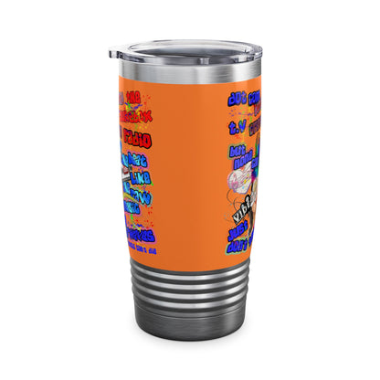 drop the beat - Ringneck Tumbler, 20oz (crusta)