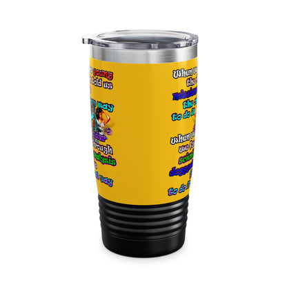 doggystyle - Ringneck Tumbler, 20oz (yellow)