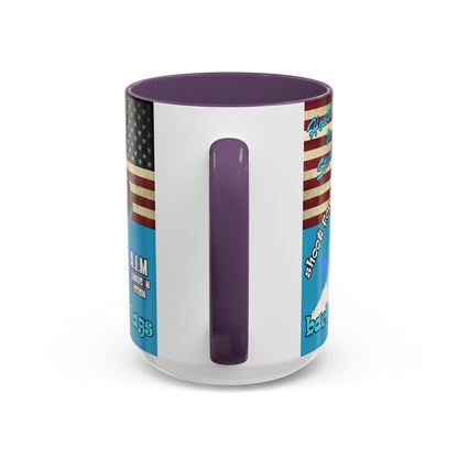 shoot for the stars - Accent Mug (turquoise)