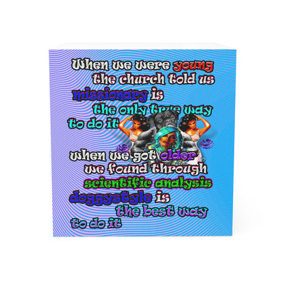 doggystyle - note cube (light blue-purple wave)