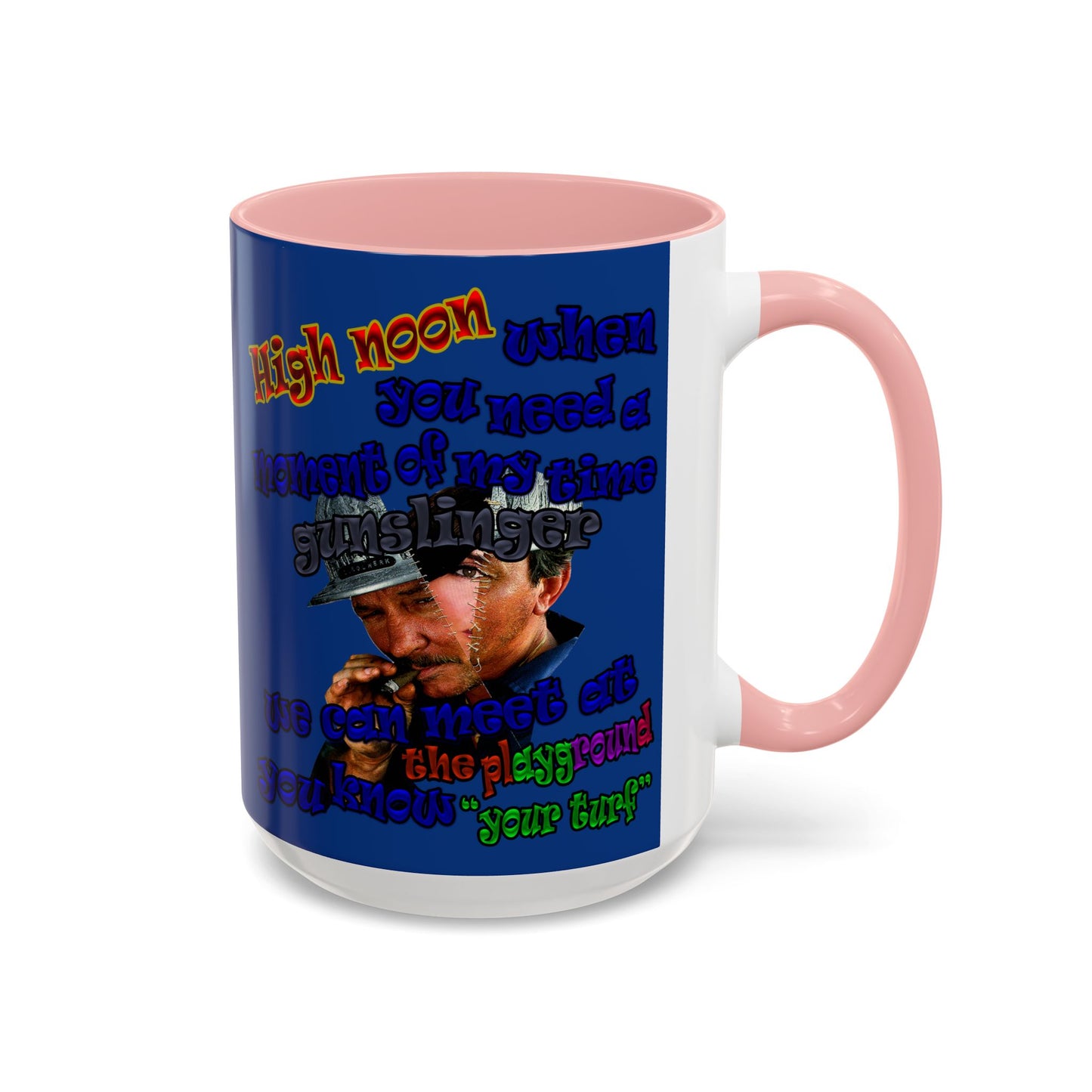 high noon - Accent Mug (dark blue)