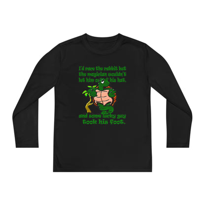 turtle race - Youth Long Sleeve Competitor Tee