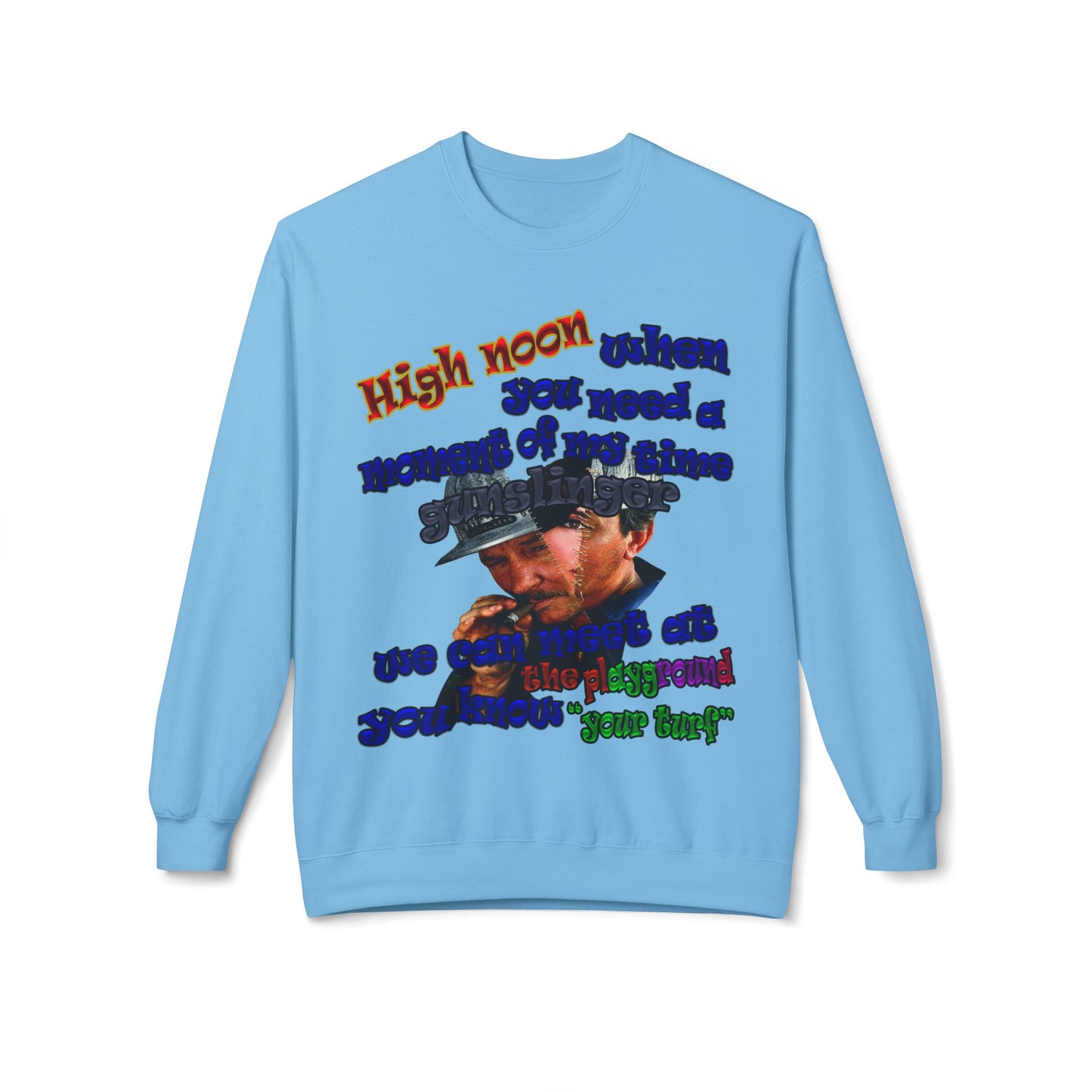high noon - Unisex Midweight Softstyle Fleece Crewneck Sweatshirt