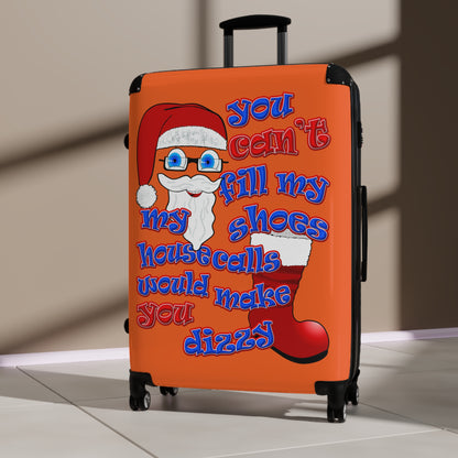santa's shoes - Suitcase (orange)
