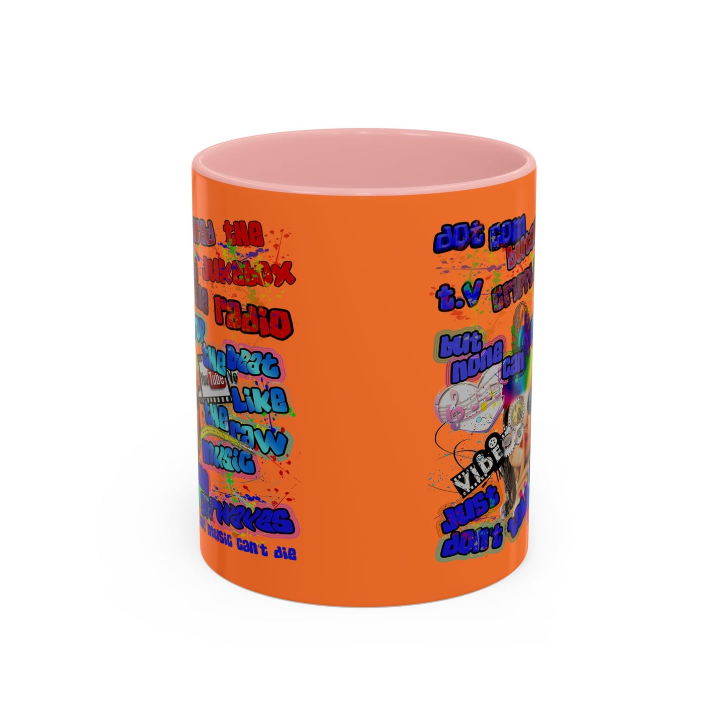 drop the beat - Accent Mug (crusta)