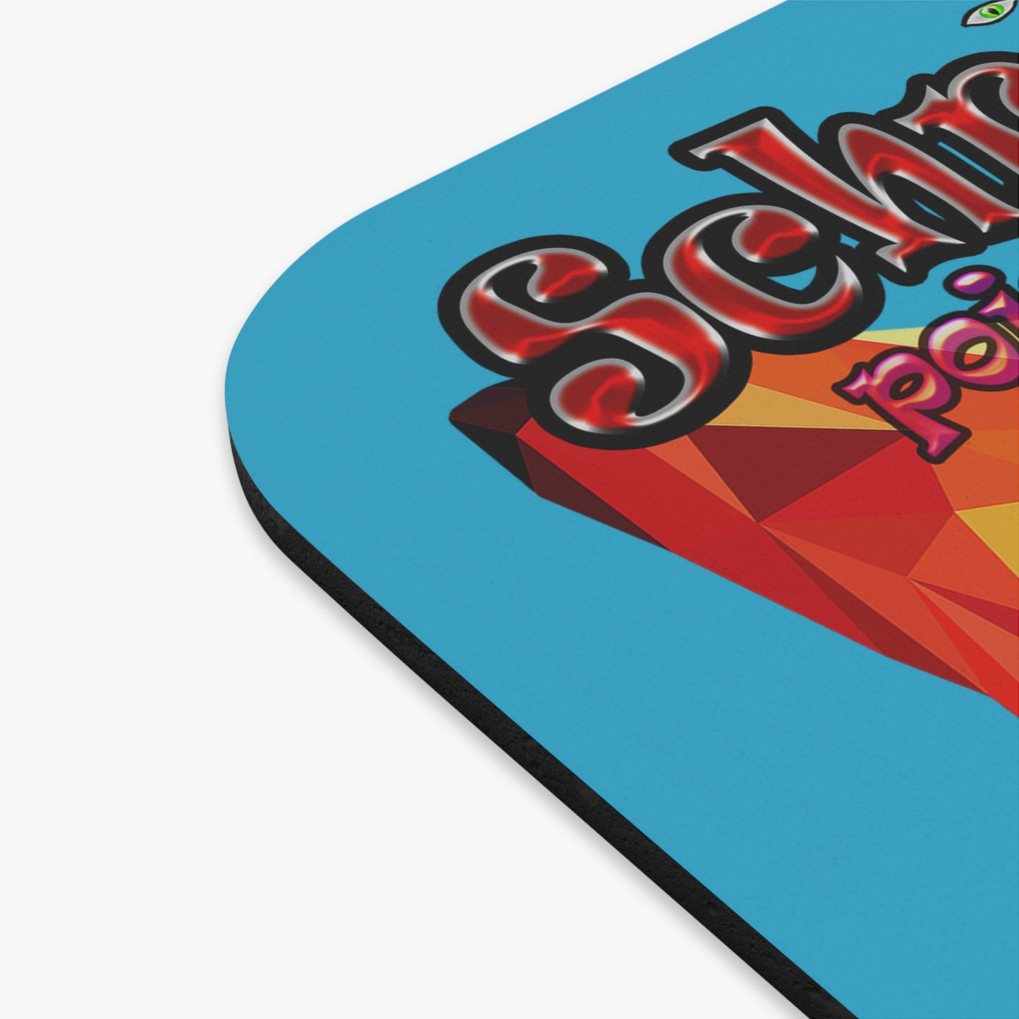 schrodinger's cat - Mouse Pad (Rectangle) (turquoise)