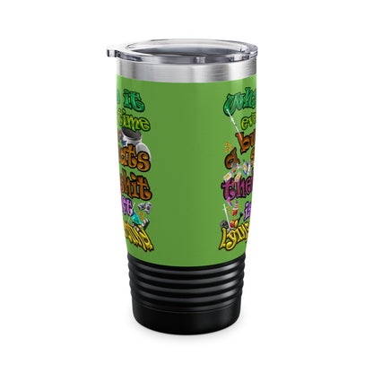 the bum's shit - Ringneck Tumbler, 20oz (green)