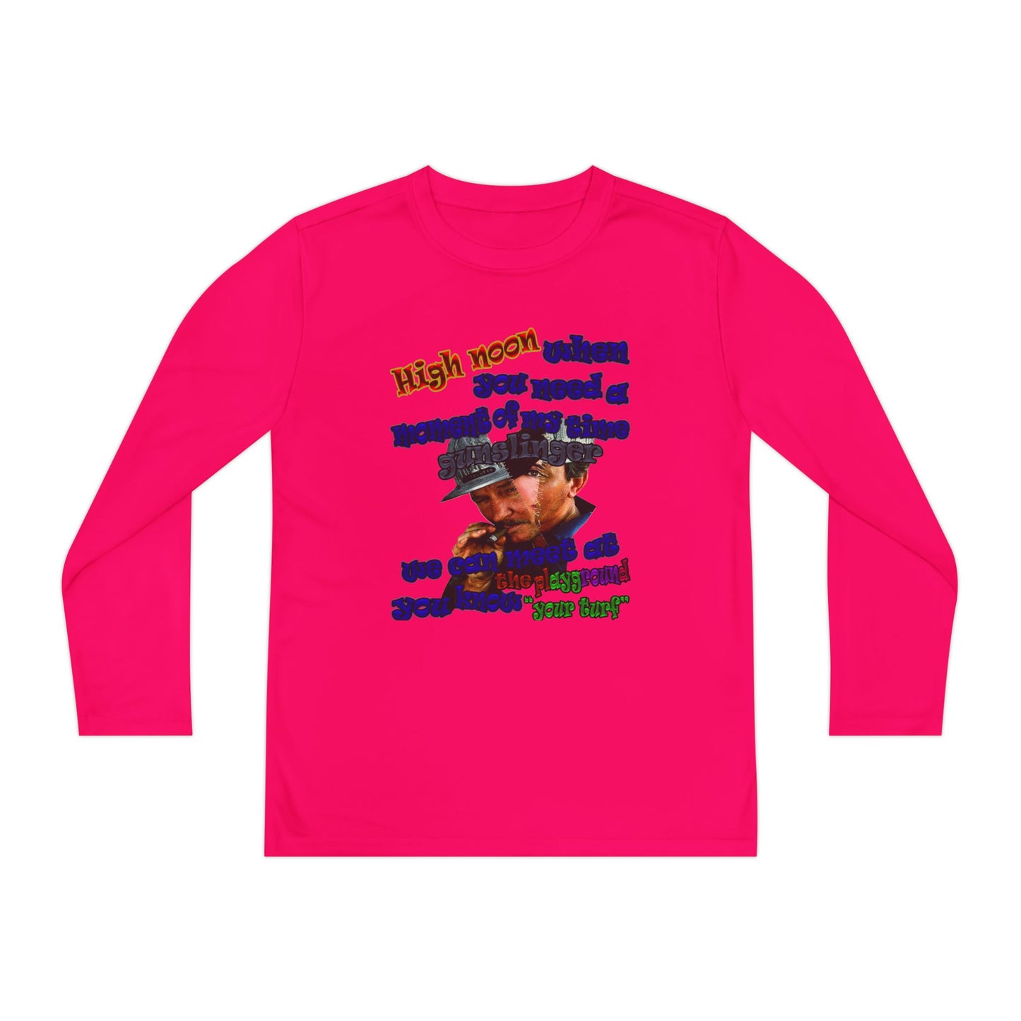 high noon - Youth Long Sleeve Competitor Tee