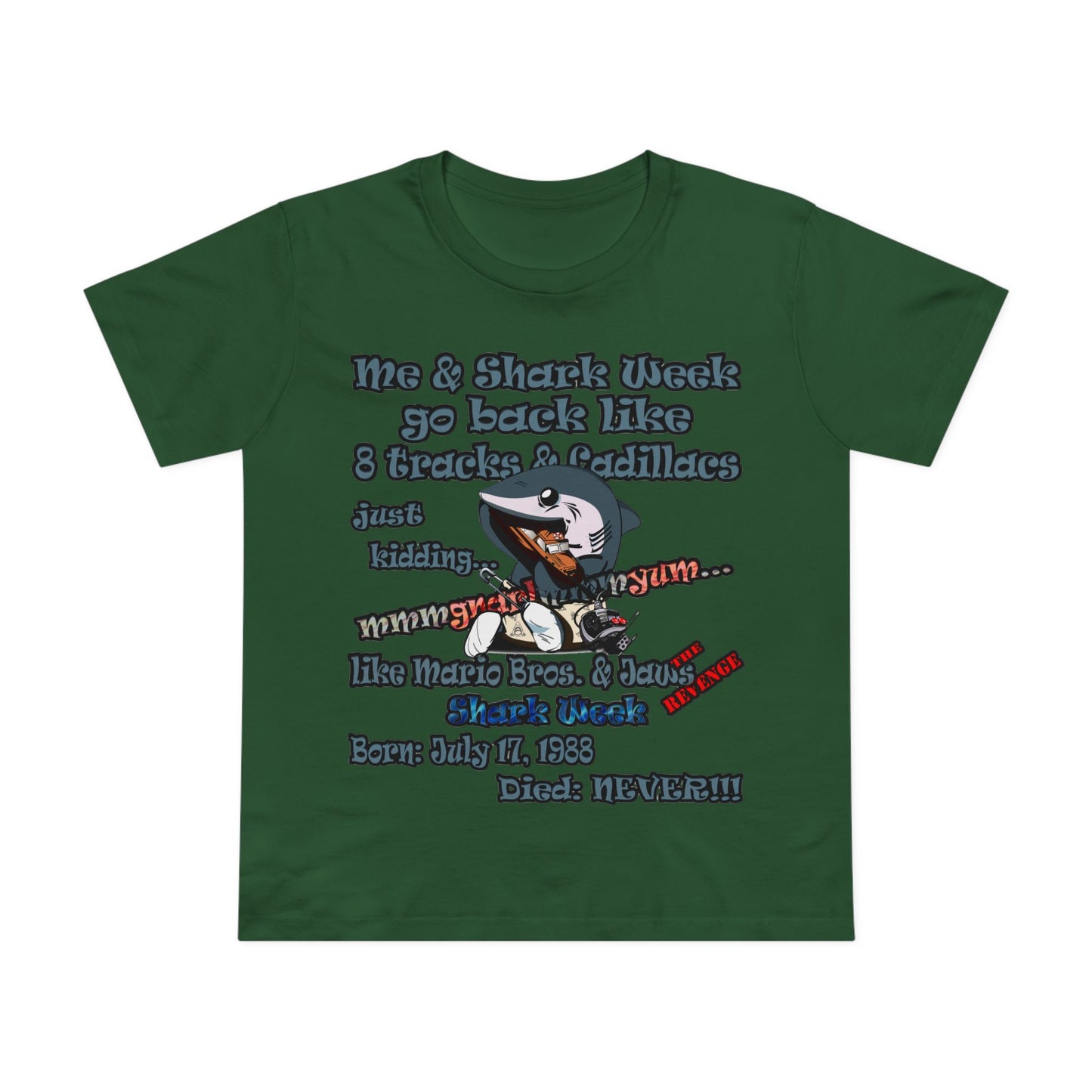 shark week - Women’s Maple Tee